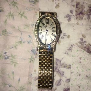 Genoa Watch 18K IP with Austrian Crystals